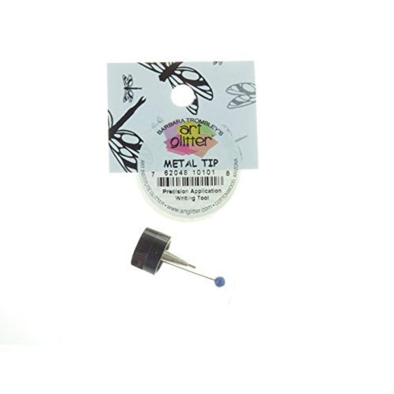 Art Glitter Art Institute Glitter AG Metal tip, 1 Pack, Silver - METALTIP - Image 1